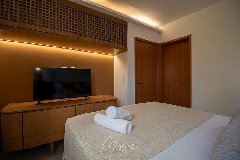 Apartamento pé na areia na Rota de Milagres