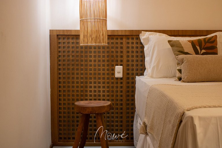 Apartamento pé na areia na Rota de Milagres