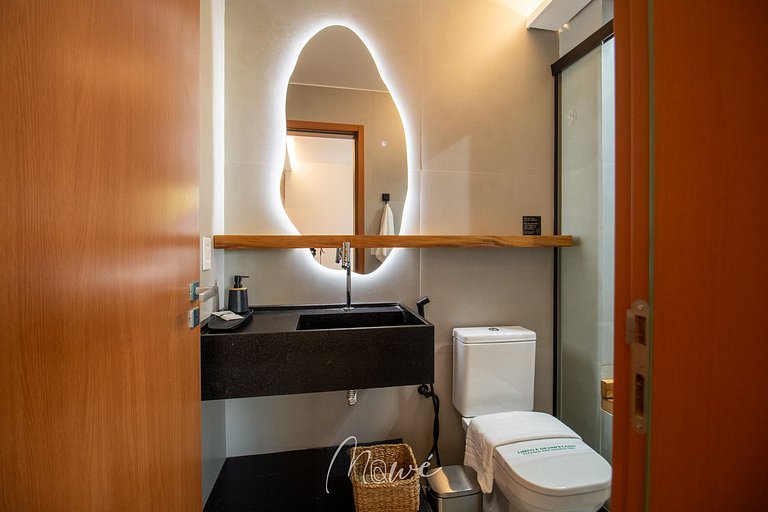 Apartamento pé na areia na Rota de Milagres