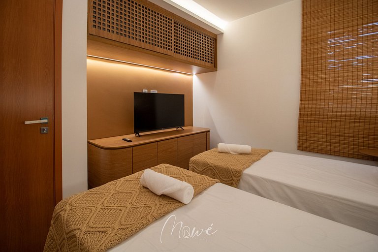 Apartamento pé na areia na Rota de Milagres