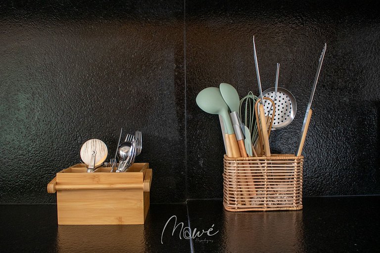 Apartamento pé na areia na Rota de Milagres