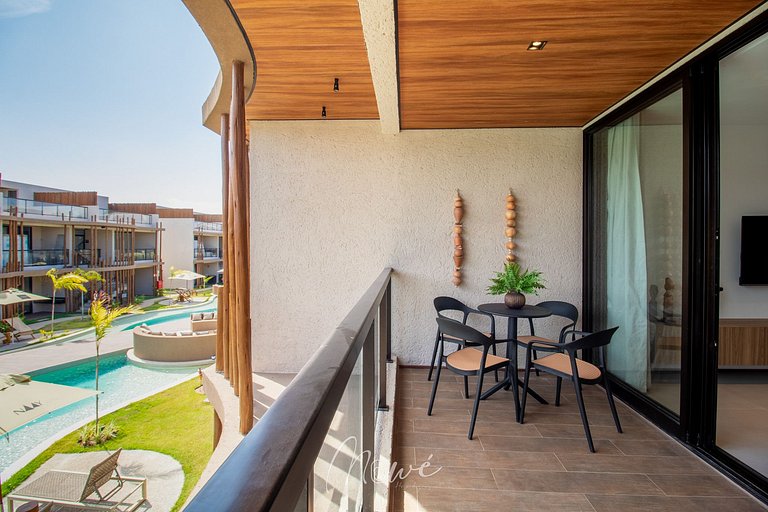 Apartamento Resort de Luxo na Praia de Tatuamunha