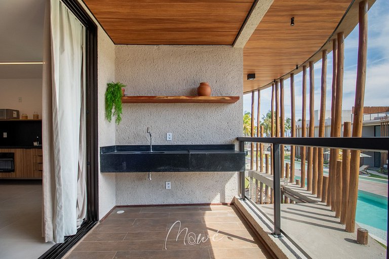Apartamento Resort de Luxo na Praia de Tatuamunha