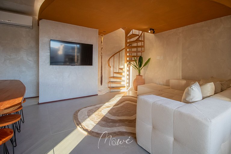 Apartamento pé na areia na Rota de Milagres