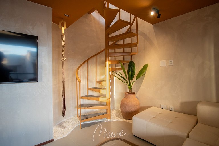 Apartamento pé na areia na Rota de Milagres