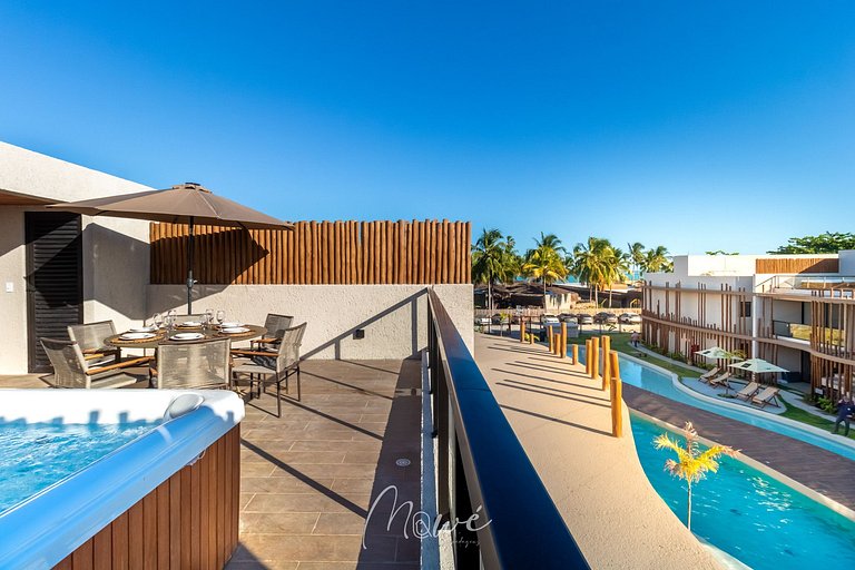 Apartamento Resort de Luxo na Praia de Tatuamunha
