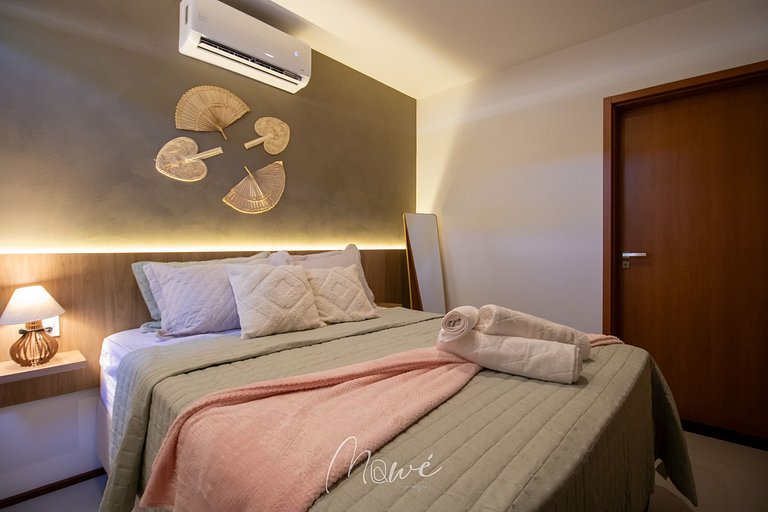 Apartamento pé na areia Tatuamunha