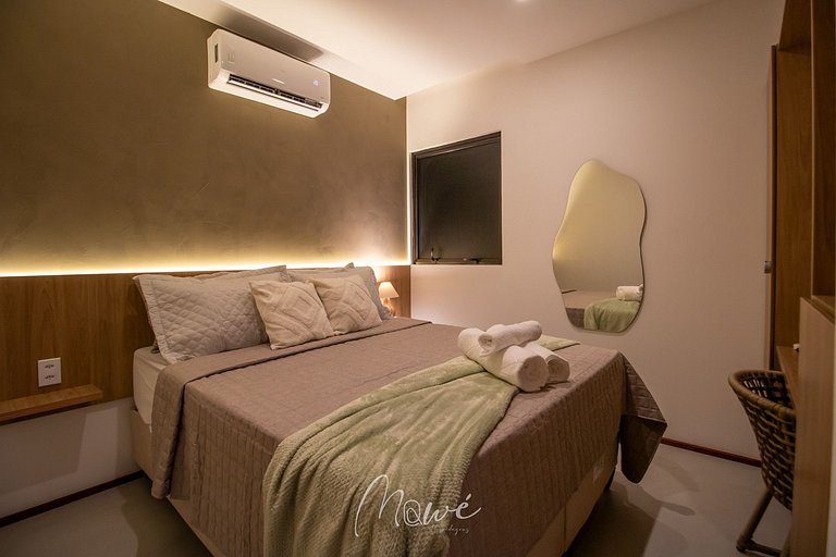 Apartamento pé na areia Tatuamunha