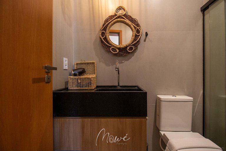 Apartamento pé na areia Tatuamunha