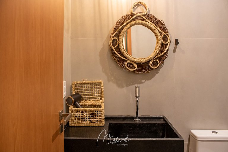 Apartamento pé na areia Tatuamunha