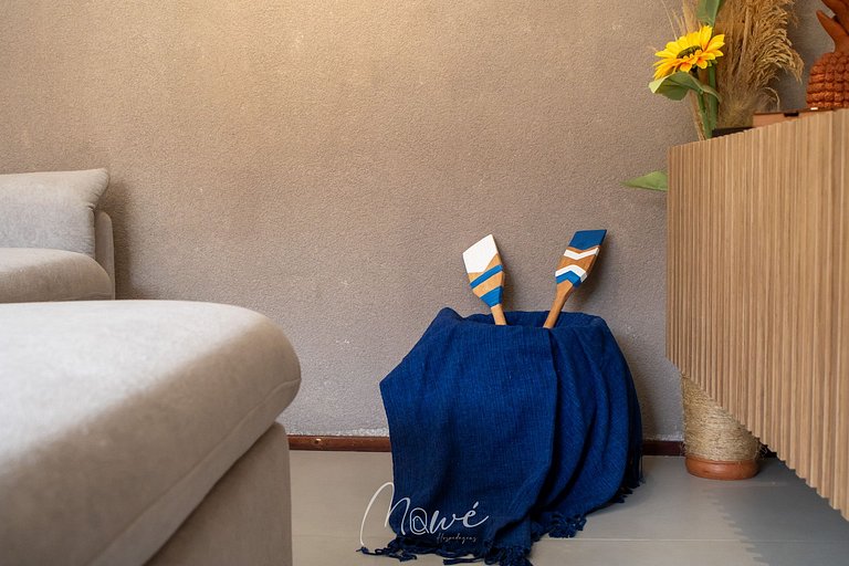 Apartamento pé na areia Tatuamunha