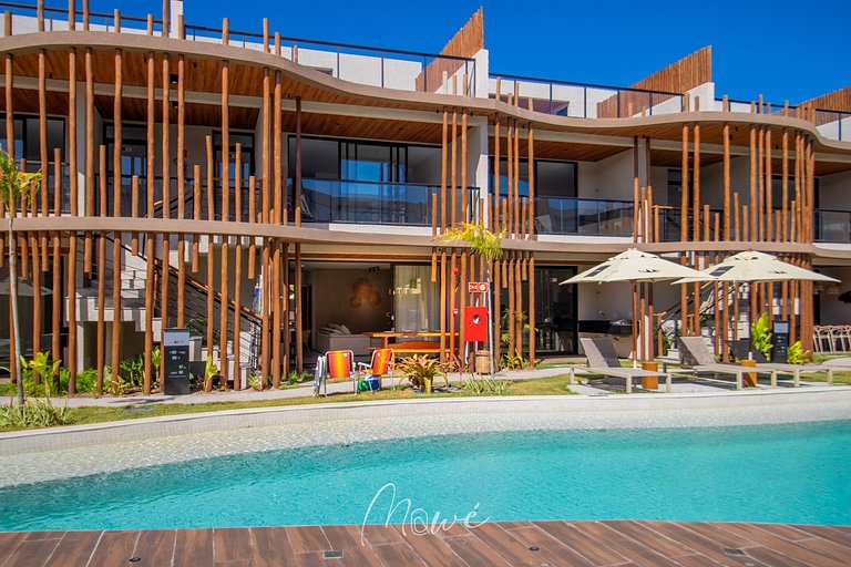 Apartamento pé na areia Tatuamunha