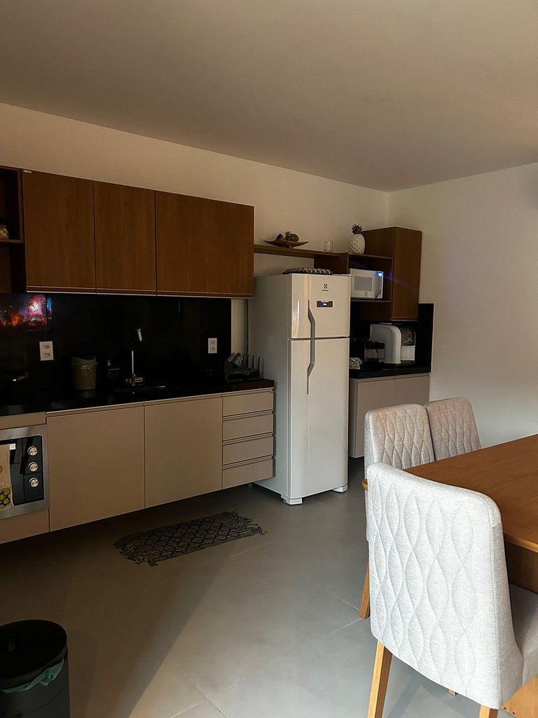 Apartamento pé na areia Tatuamunha