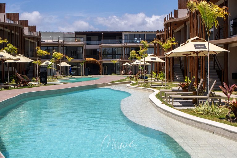 Apartamente de Luxo pé na areia na rota ecologica