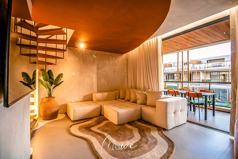 Apartamente de Luxo pé na areia na rota ecologica