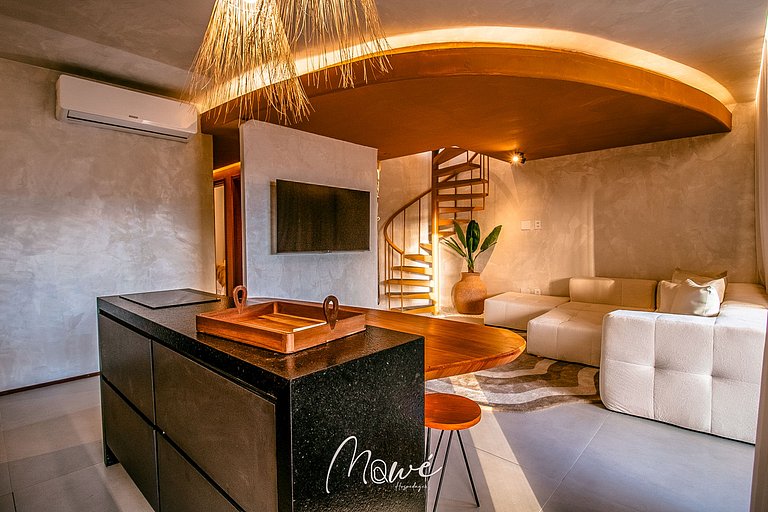 Apartamente de Luxo pé na areia na rota ecologica