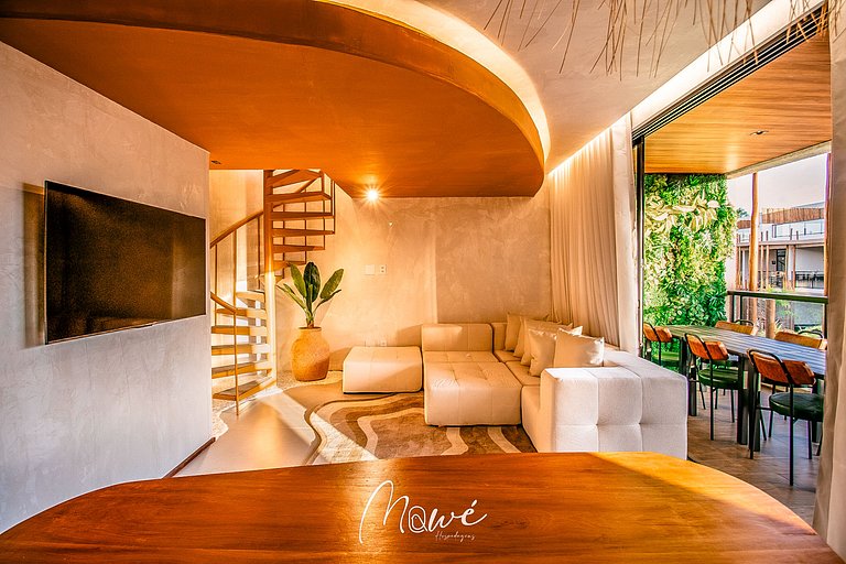 Apartamente de Luxo pé na areia na rota ecologica