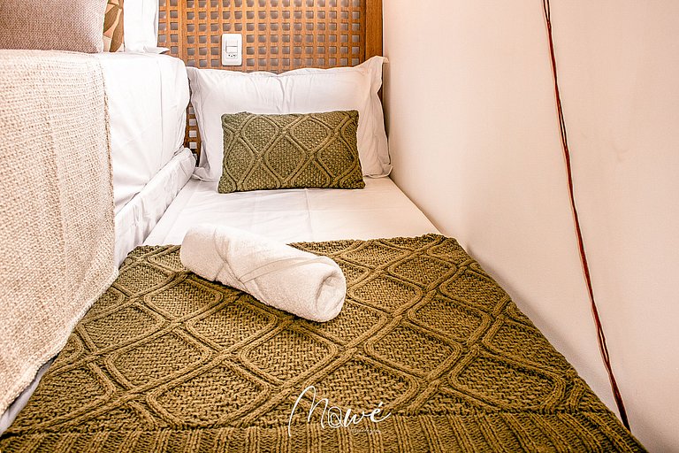 Apartamente de Luxo pé na areia na rota ecologica