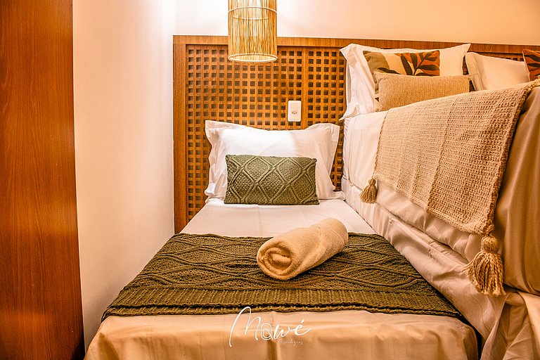 Apartamente de Luxo pé na areia na rota ecologica