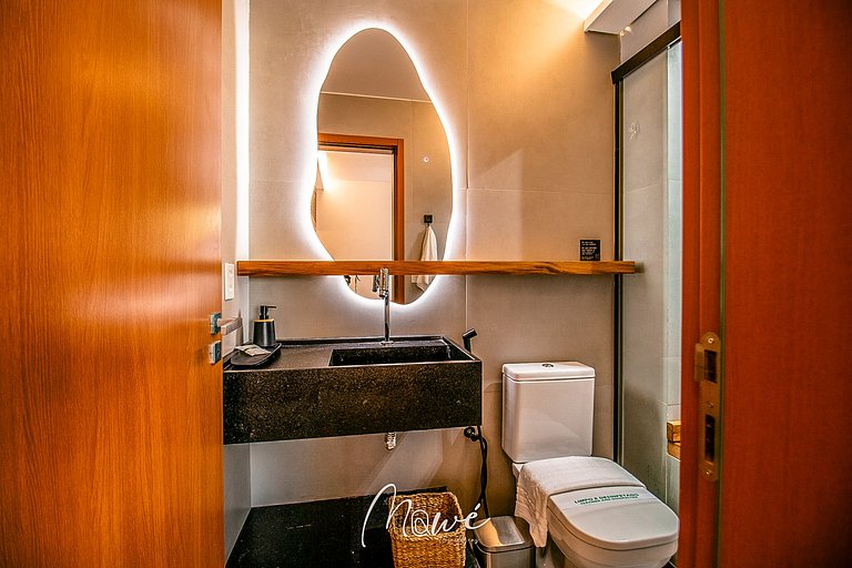 Apartamente de Luxo pé na areia na rota ecologica