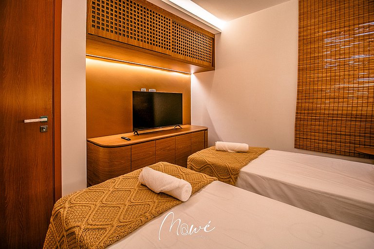 Apartamente de Luxo pé na areia na rota ecologica