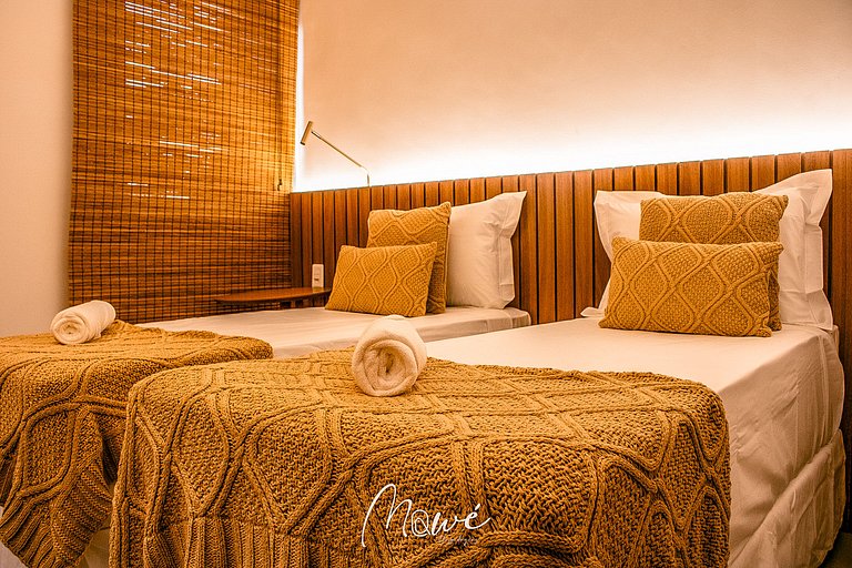 Apartamente de Luxo pé na areia na rota ecologica