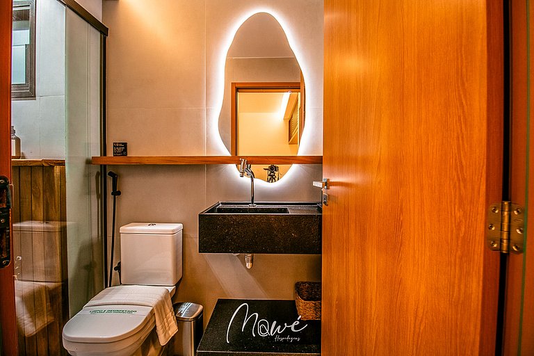 Apartamente de Luxo pé na areia na rota ecologica