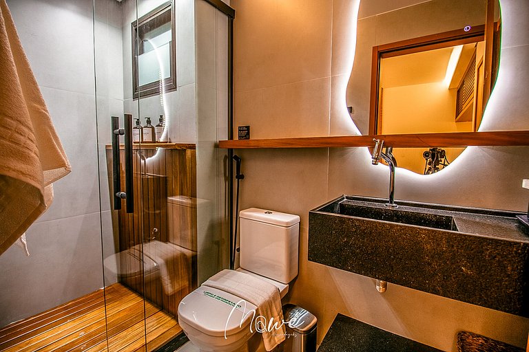 Apartamente de Luxo pé na areia na rota ecologica