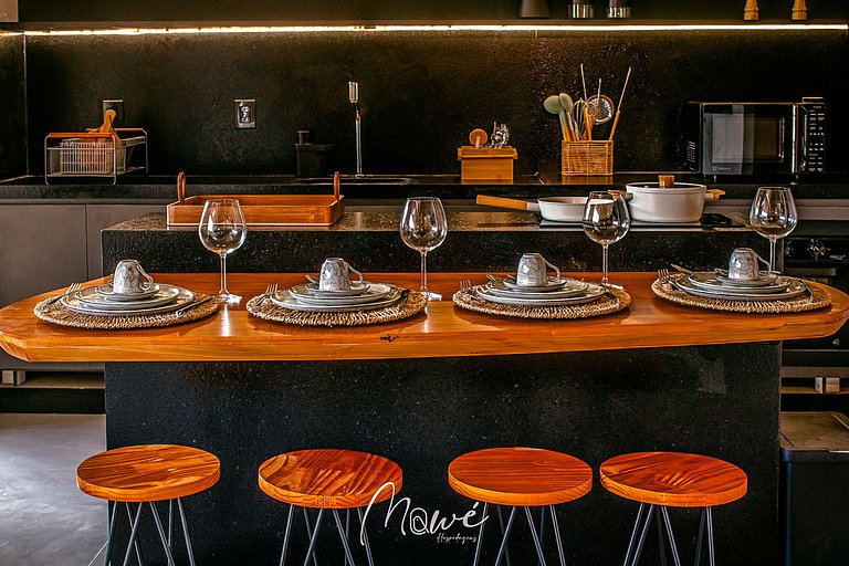 Apartamente de Luxo pé na areia na rota ecologica