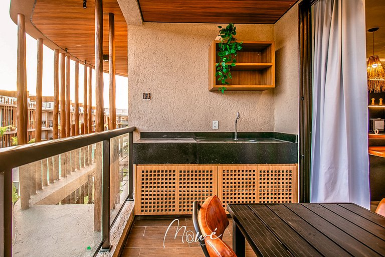 Apartamente de Luxo pé na areia na rota ecologica