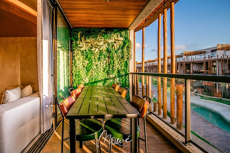 Apartamente de Luxo pé na areia na rota ecologica