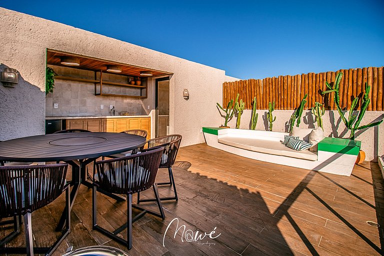 Apartamente de Luxo pé na areia na rota ecologica