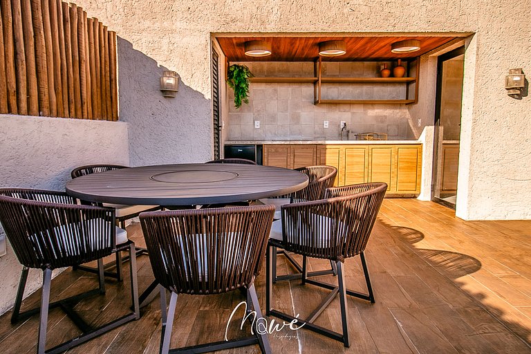 Apartamente de Luxo pé na areia na rota ecologica