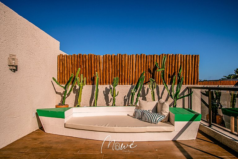 Apartamente de Luxo pé na areia na rota ecologica