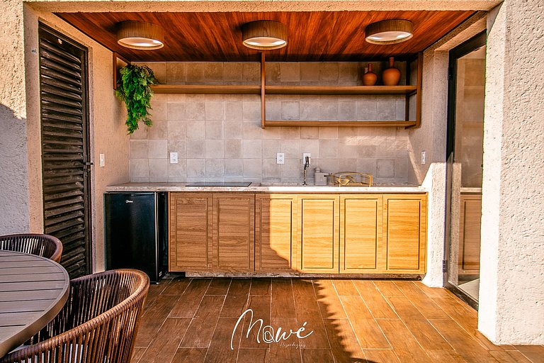 Apartamente de Luxo pé na areia na rota ecologica