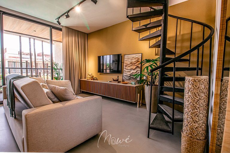 Rooftop c/ Jacuzzi na rota ecologica - Ocean 109