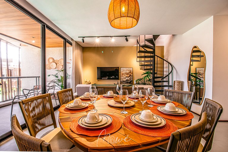 Rooftop c/ Jacuzzi na rota ecologica - Ocean 109