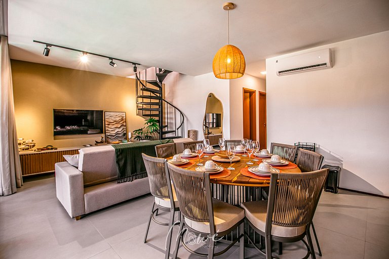 Rooftop c/ Jacuzzi na rota ecologica - Ocean 109