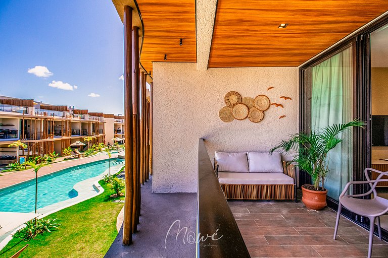 Rooftop c/ Jacuzzi na rota ecologica - Ocean 109