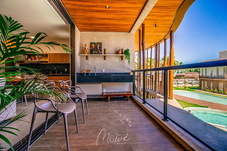 Rooftop c/ Jacuzzi na rota ecologica - Ocean 109