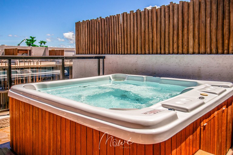 Rooftop c/ Jacuzzi na rota ecologica - Ocean 109