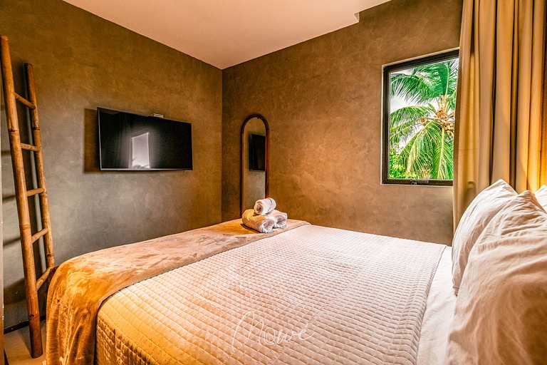 Lindo apartamento com Rooftop na Rota de Milagres