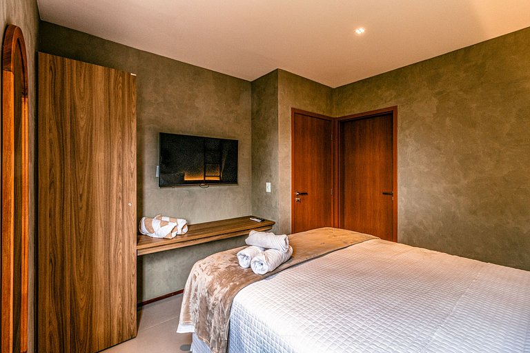 Lindo apartamento com Rooftop na Rota de Milagres