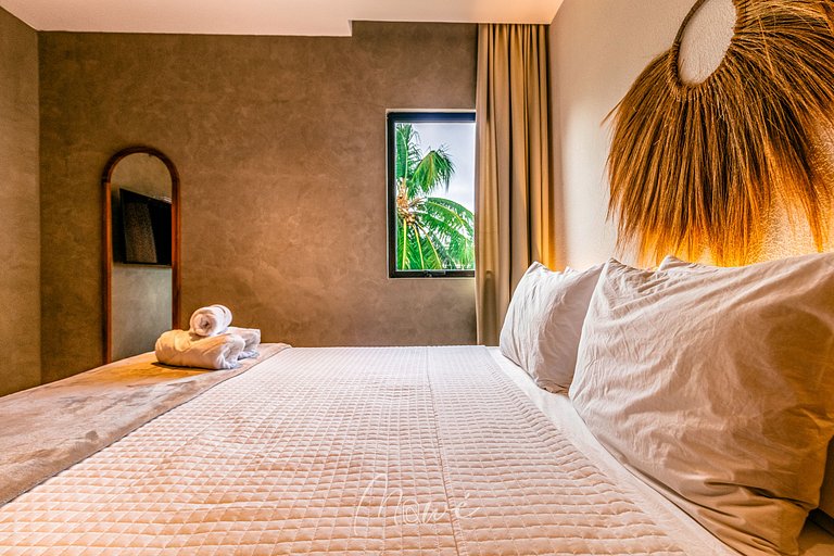 Lindo apartamento com Rooftop na Rota de Milagres