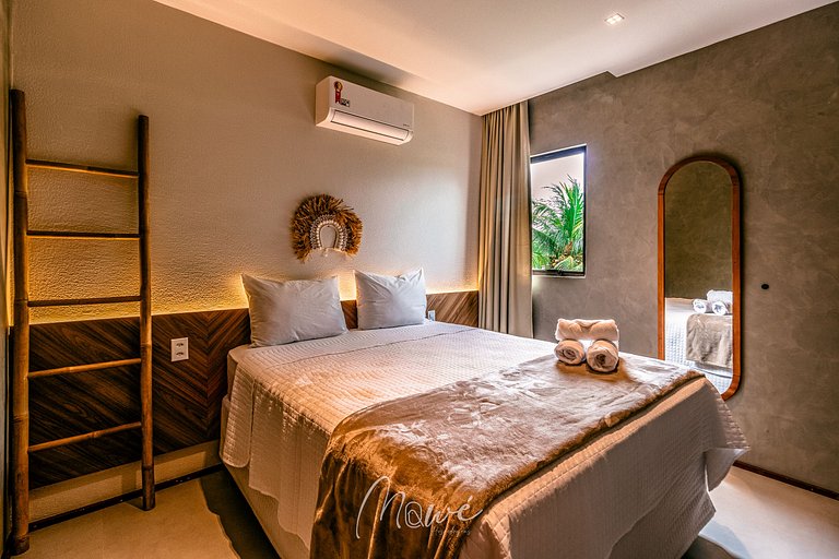 Lindo apartamento com Rooftop na Rota de Milagres