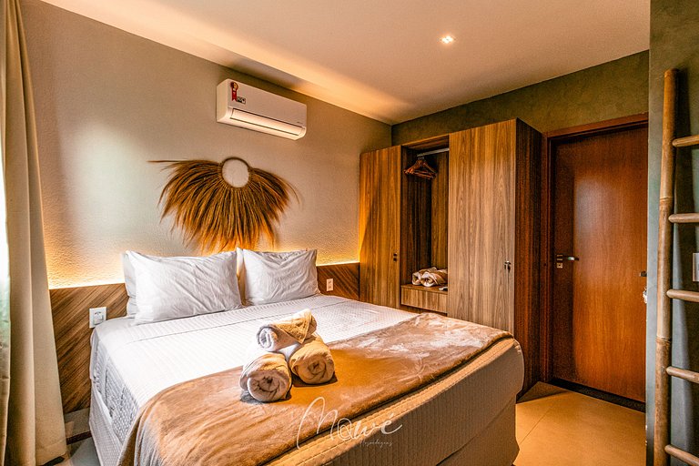 Lindo apartamento com Rooftop na Rota de Milagres