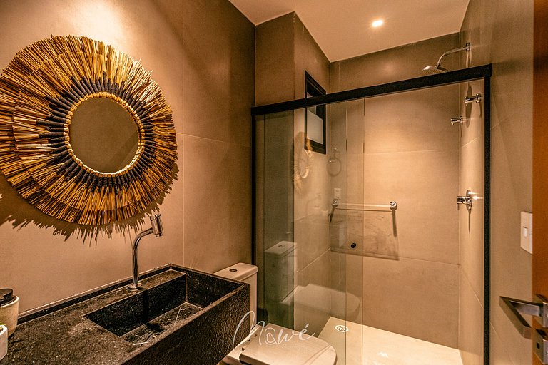 Lindo apartamento com Rooftop na Rota de Milagres