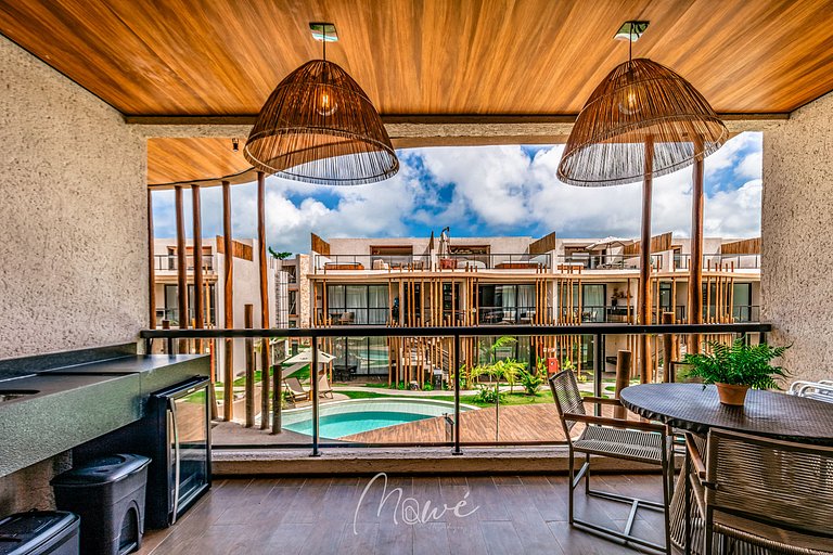 Lindo apartamento com Rooftop na Rota de Milagres
