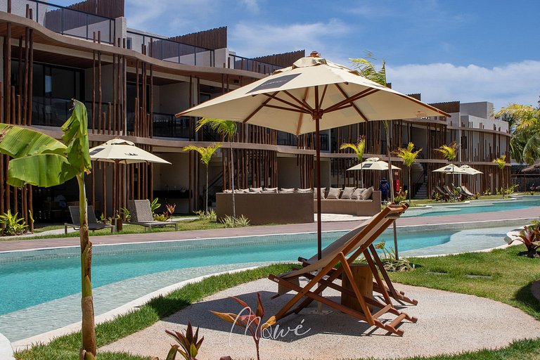 Lindo apartamento com Rooftop na Rota de Milagres