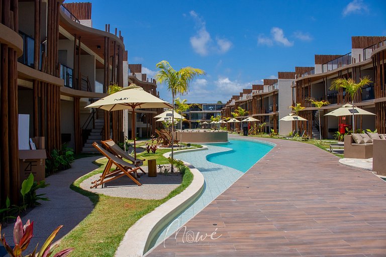 Lindo apartamento com Rooftop na Rota de Milagres